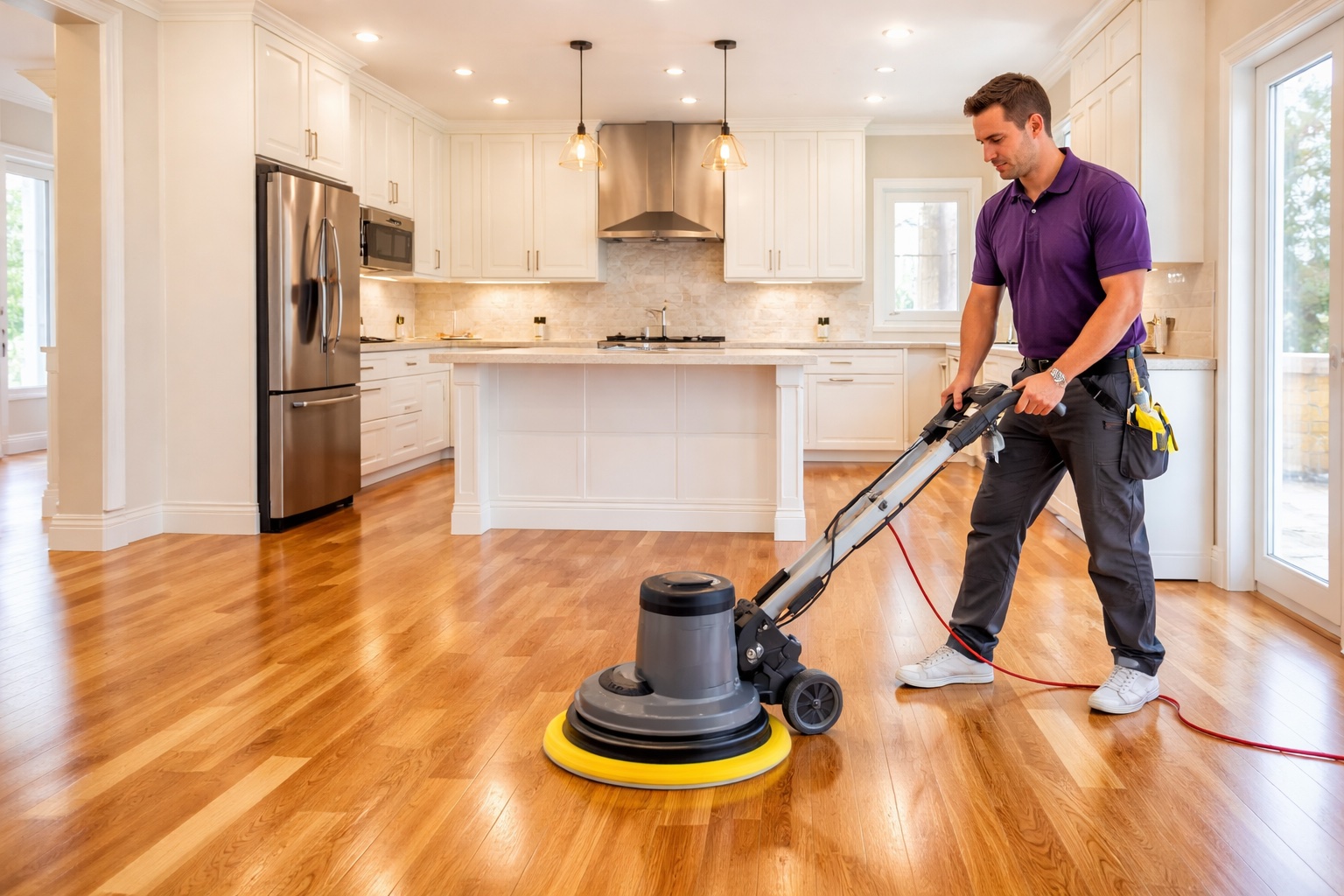 Floor Cleaning and Polishing