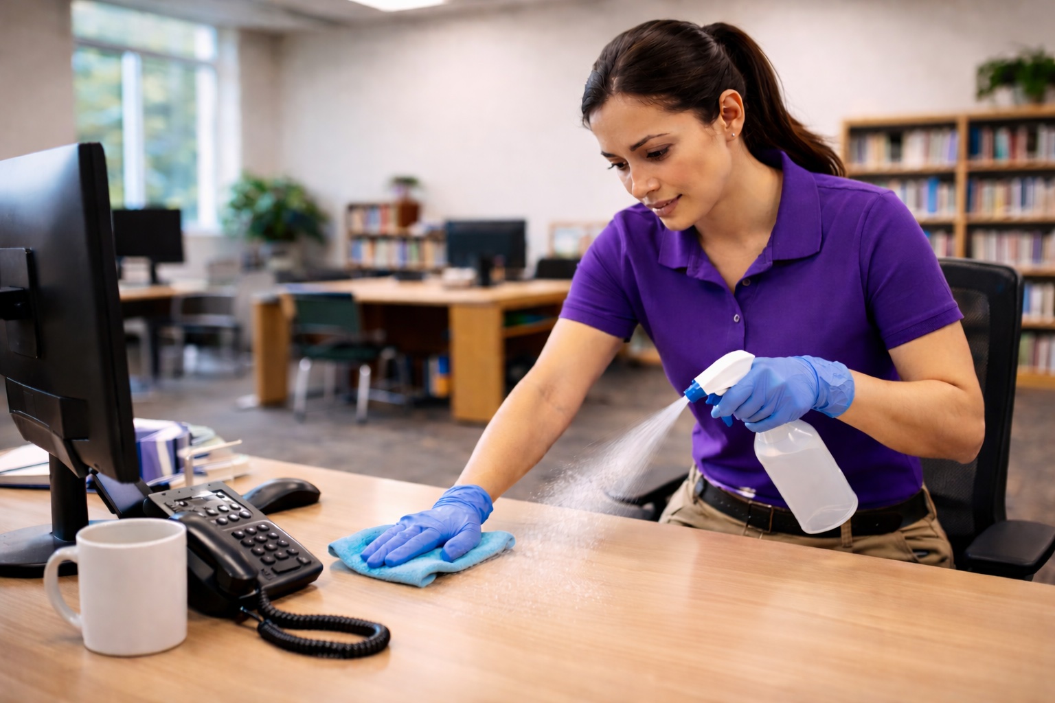 Germs at the Office Desk