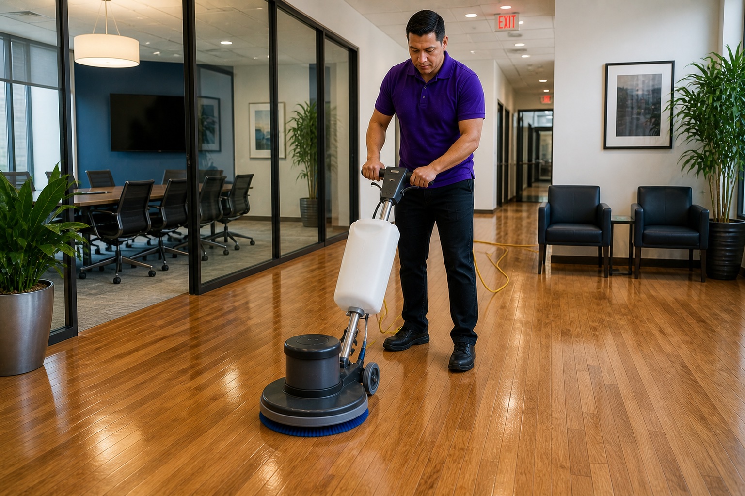 Hardwood Floor Cleaning